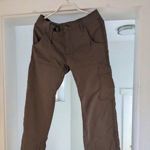 Prana Men's Zion Mud Cargo Pants 28W 32L